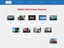 Tablet Screenshot of hdavoutdoor.com